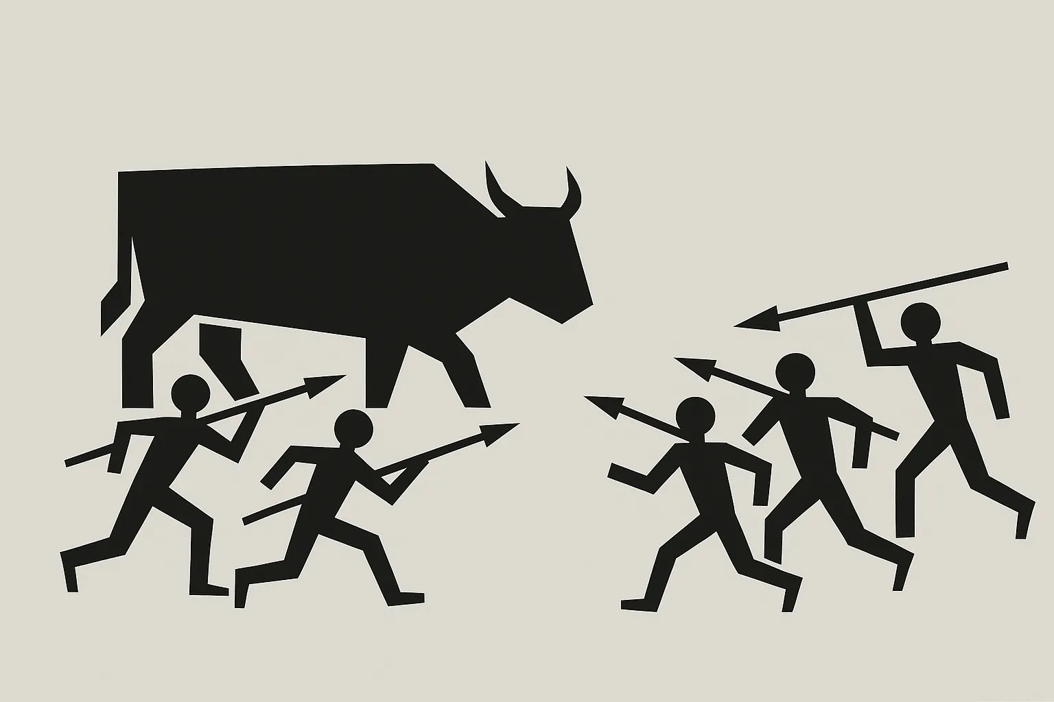 Echoneo-0-24: Prehistoric Concept depicted in Minimalism Style