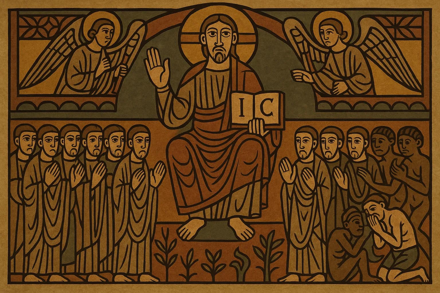 Echoneo-5-5: Romanesque Concept depicted in Romanesque Style