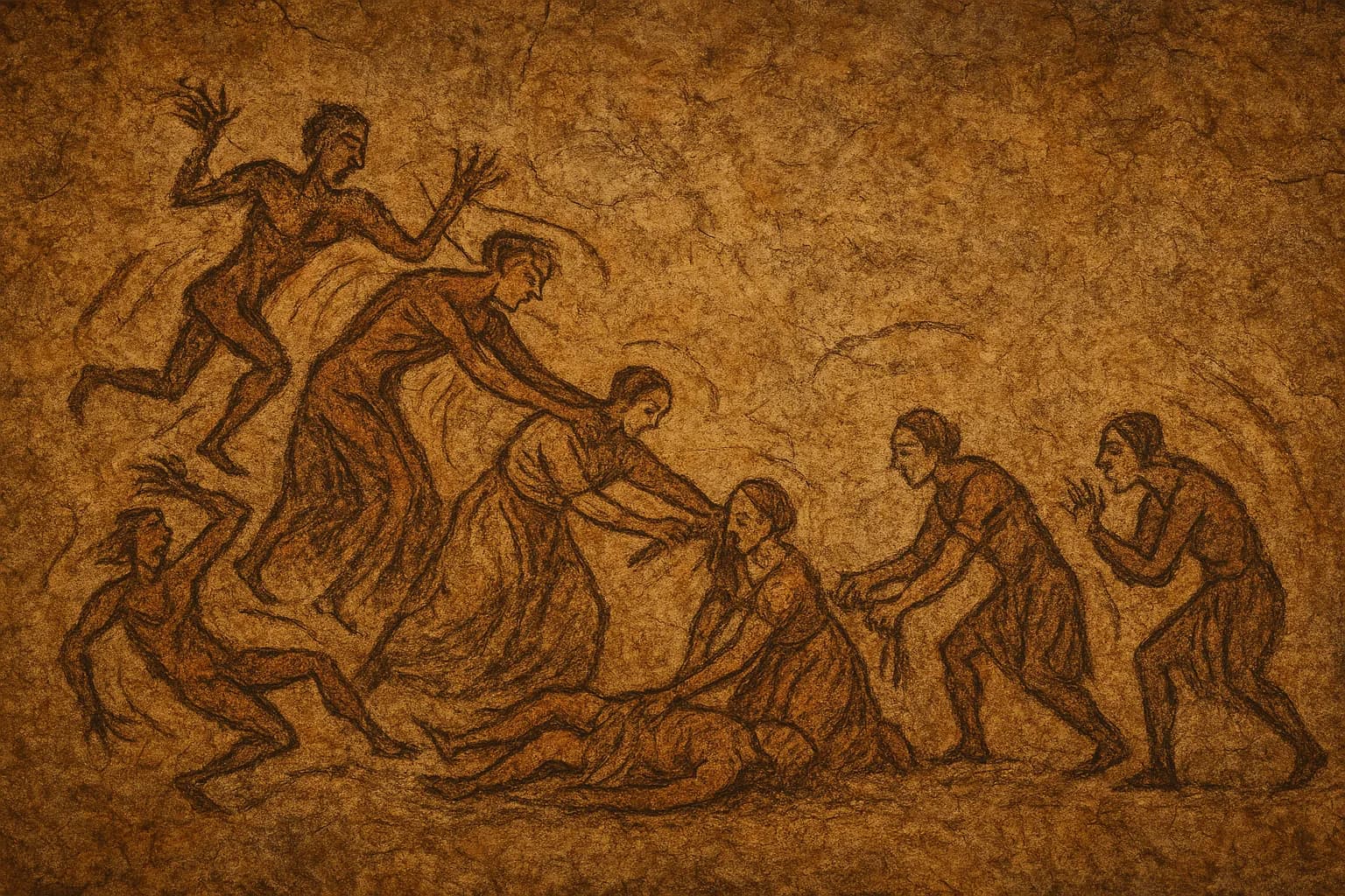 Echoneo-9-0: Baroque Concept depicted in Prehistoric Style