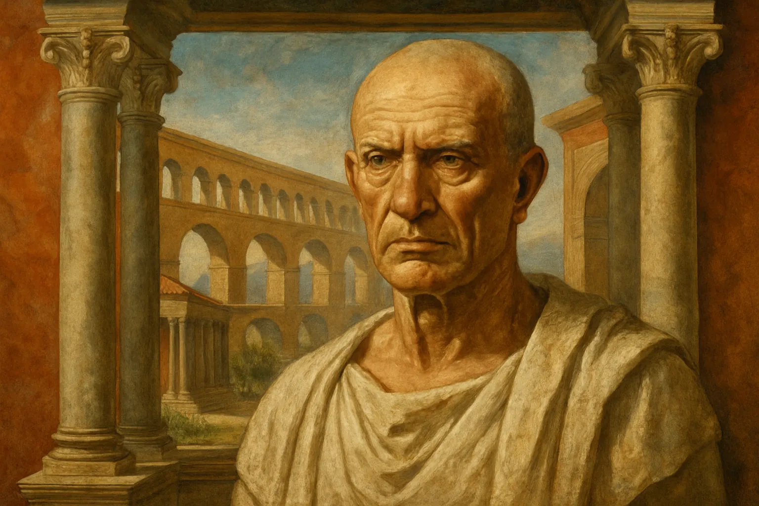 Echoneo-3-3: Ancient Roman Concept depicted in Ancient Roman Style