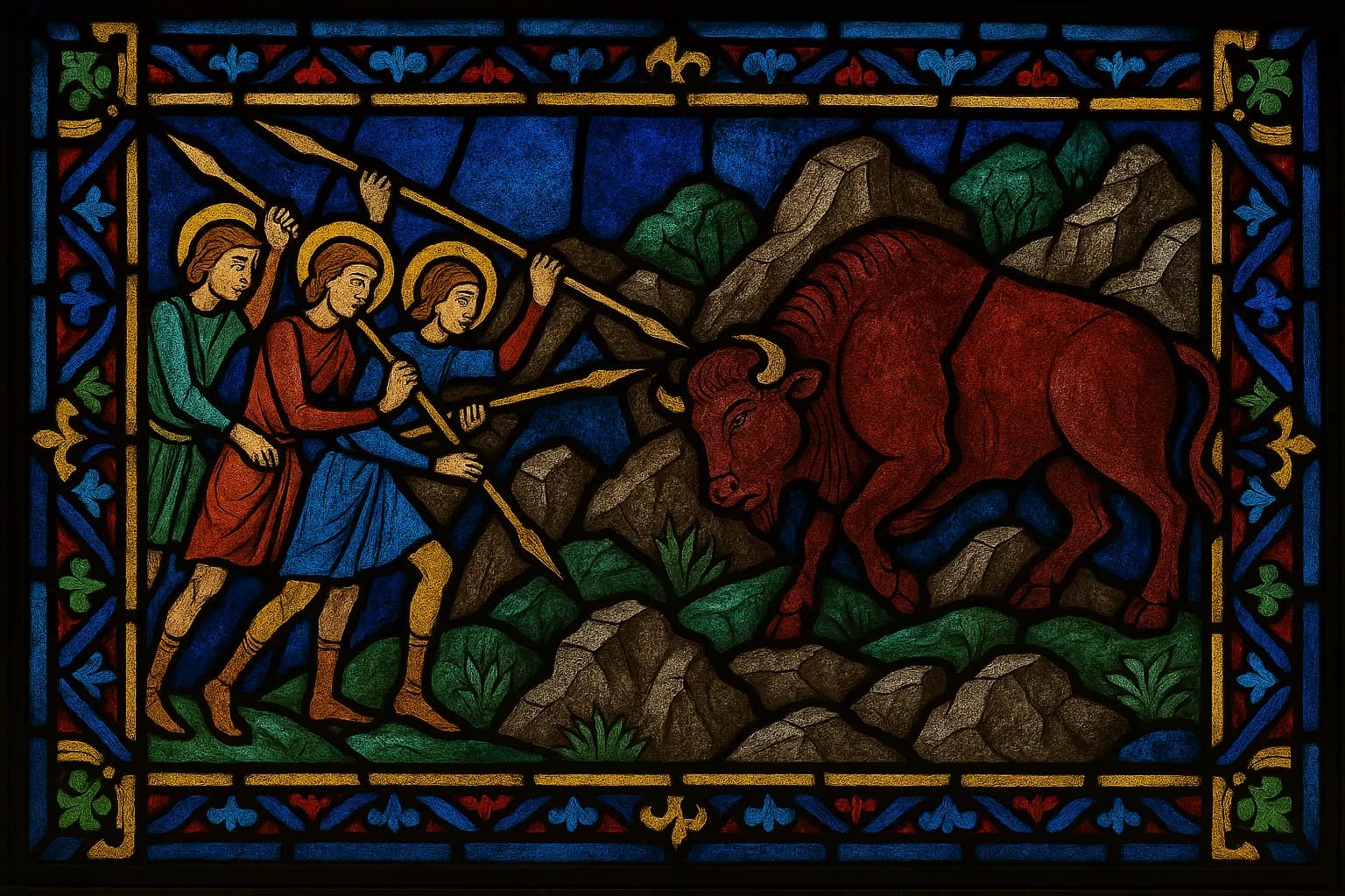 Echoneo-0-6: Prehistoric Concept depicted in Gothic Style